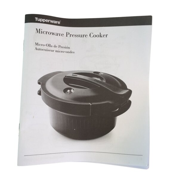 Tupperware Microwave Pressure Cooker 3Q/3L Red Maroon 2015 NEW - Picture 2 of 7